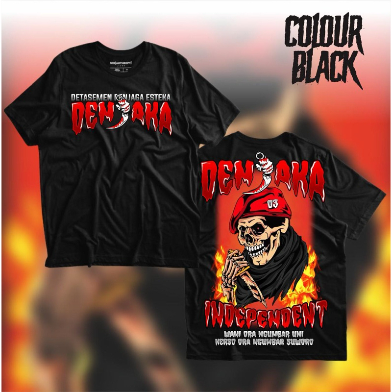 Kaos Distro PSHW Denjaka Detasemen Penjaga Esteka desain terbaru dtf sablon Esteka cloth AB4