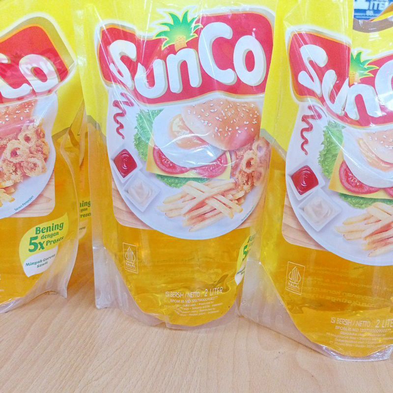

Minyak goreng sunco 2 Lt