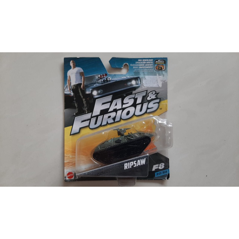 Mattel Fast & Furious diecast mobil segel