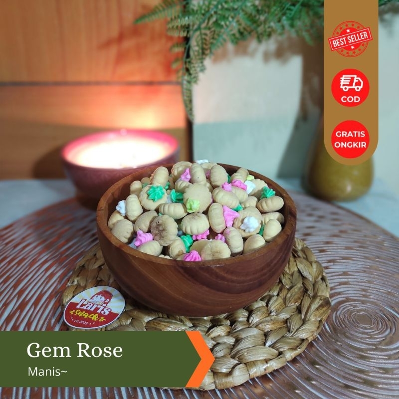 

Gem Rose | Laris Snack Official | Pengiriman Cimahi