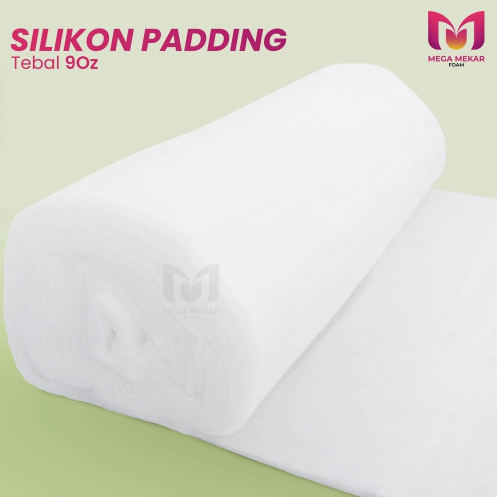 Serbuu SilikonDacron Lembaran Padding Grade A lebar 24 CM Tebal 9Oz Meteran Sangat Empuk dan Nyaman