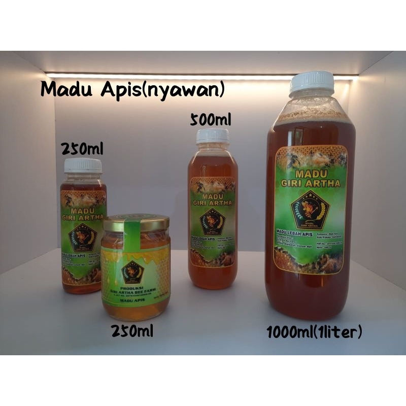 

Madu giri artha (madu apis/nyawan 500ml)