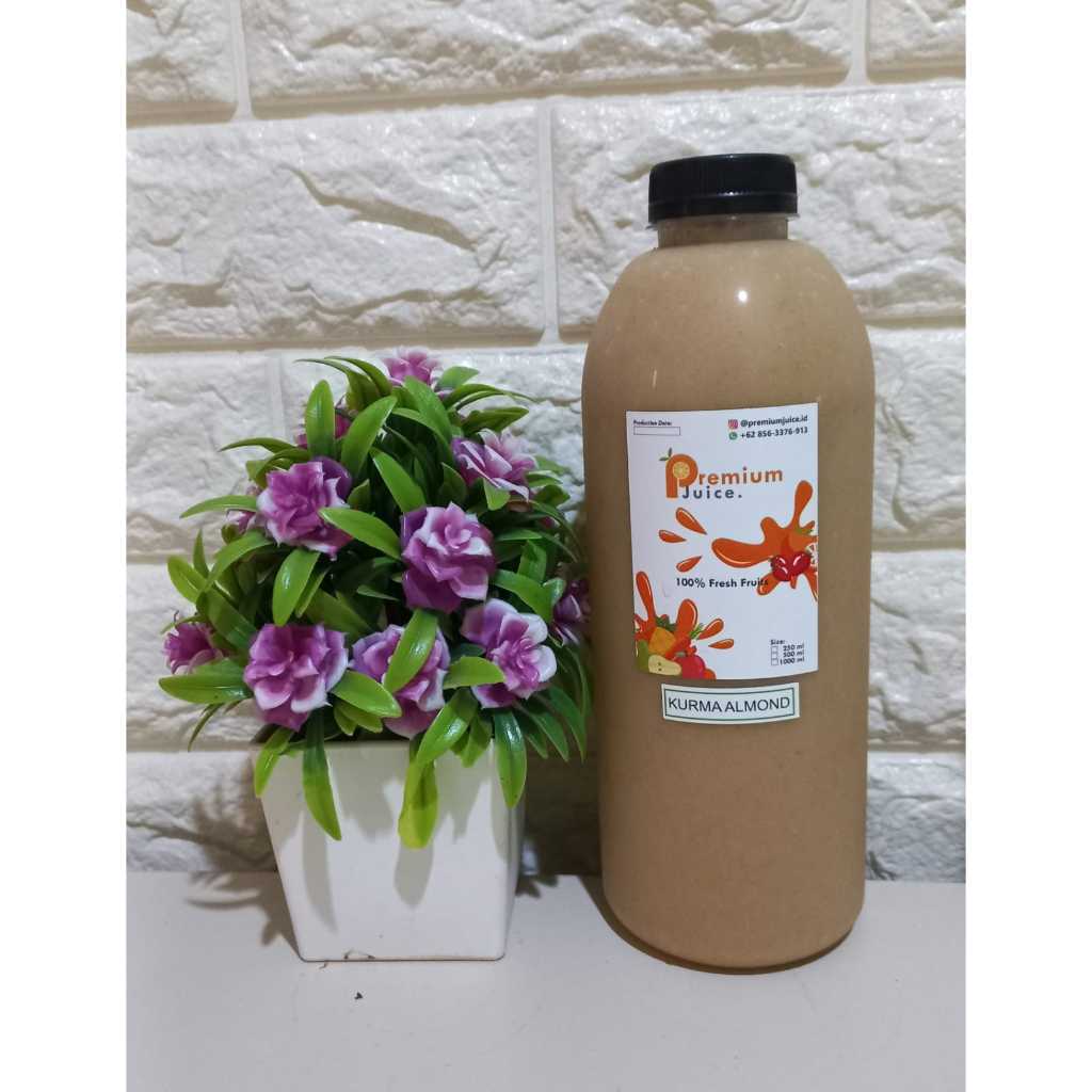 

Ay00! Kurma Almond Jus Halus Tanpa Pengawet 250-1000 Ml