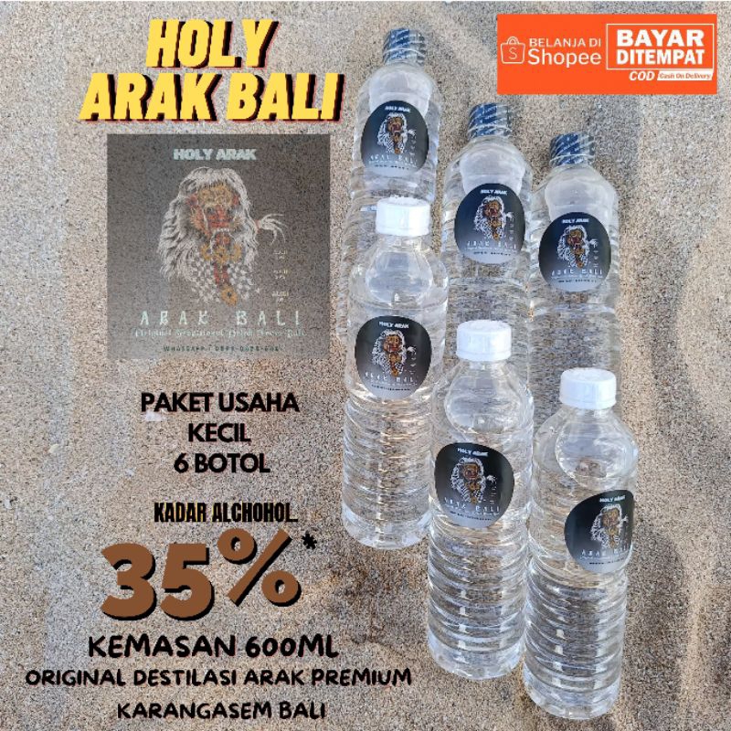 

[TERLARIS] Paket Usaha Kecil 6 Botol Herbal Jamu Tradisional Bali 2 - Bersegel Kemasan Full 600mL