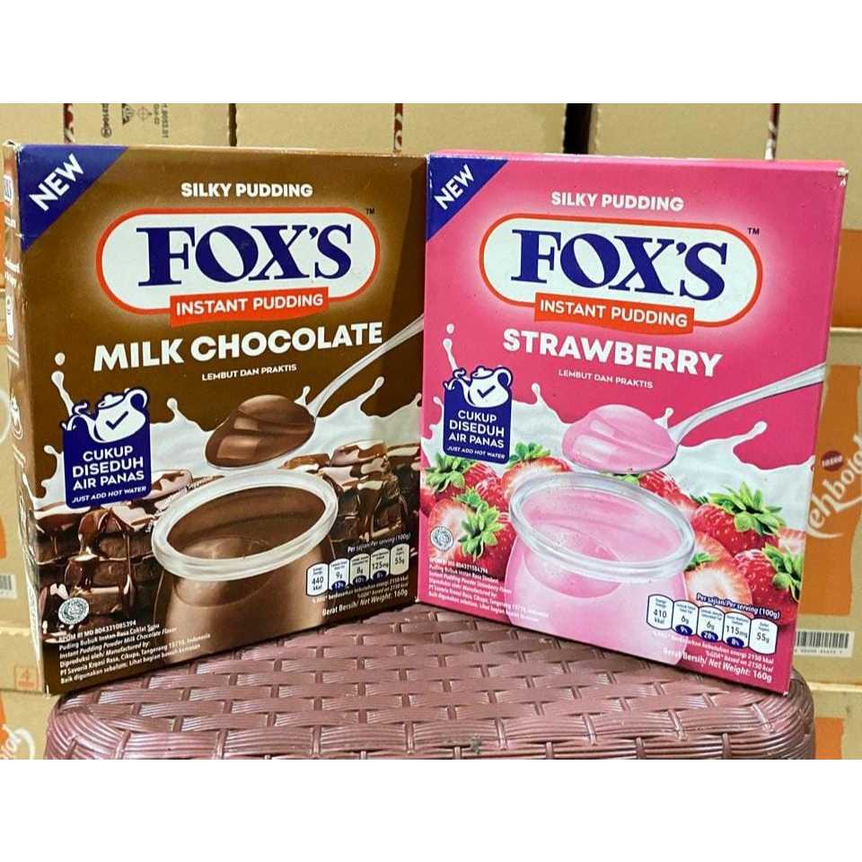 

Foxs Silky Milk Instan Pudding 160gr