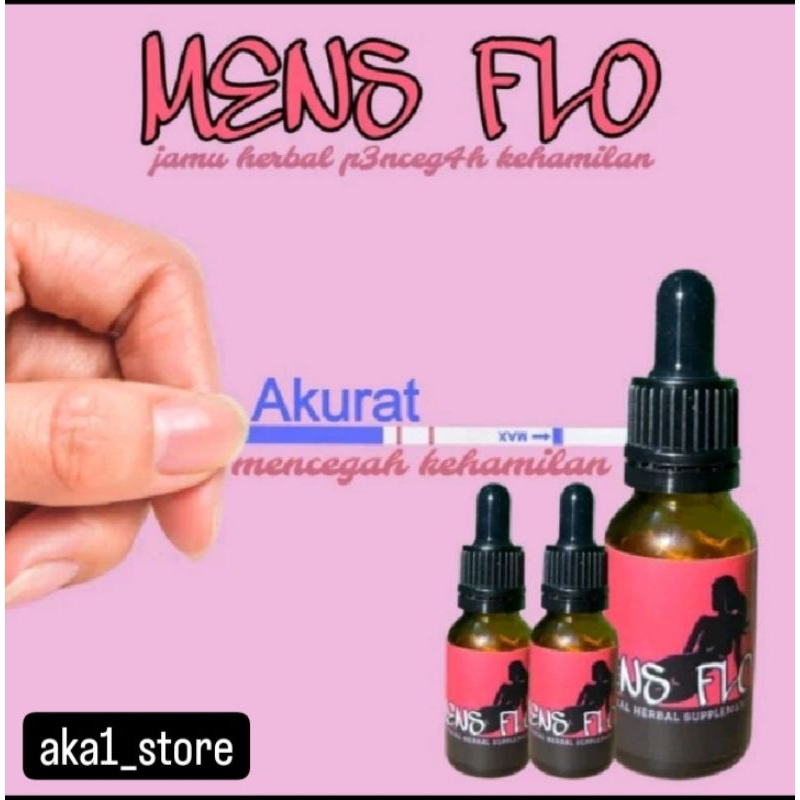 tes mensflo melancarkan menstruasi p3ncegah kehamilan ori terlaris