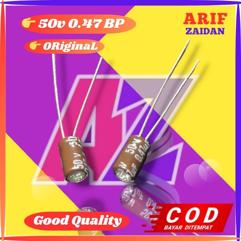 elko 50v 0,47uf BP