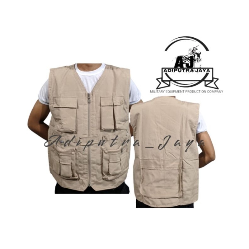 Rompi cream cargo|Rompi lapangan cream termurah