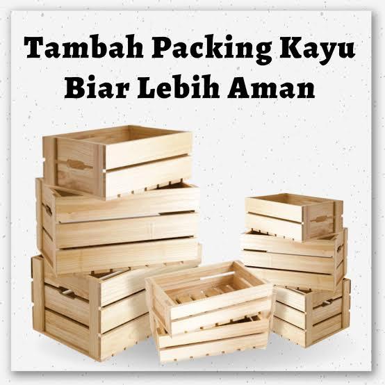

Tambahan Packing Kayu Agar pesanan terjamin Aman