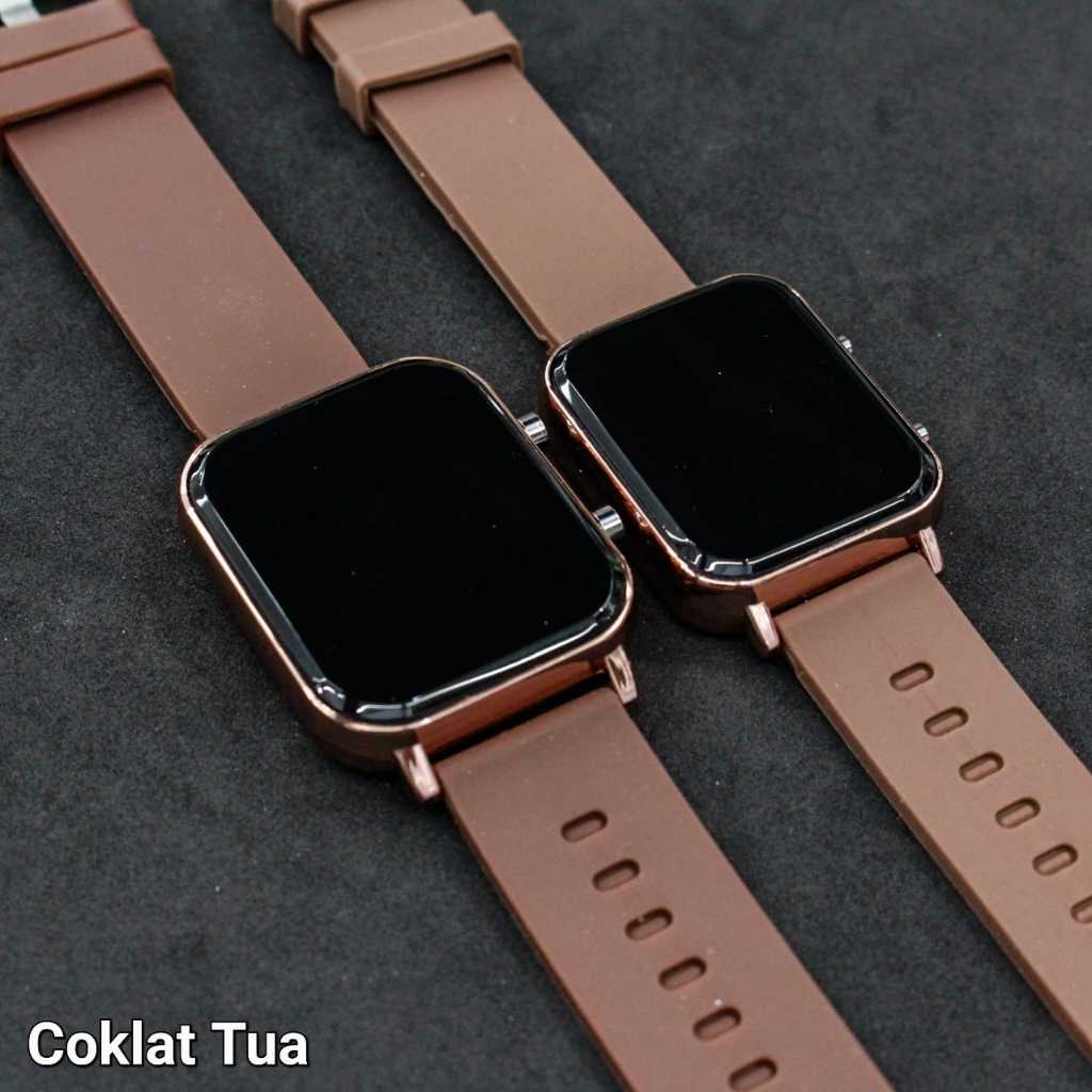 BESTPROMO JAM TANGAN PRIA WANITA LED WATCH / JAM TANGAN LED COUPLE / JAM LED CEWEK / JAM LED COWOK