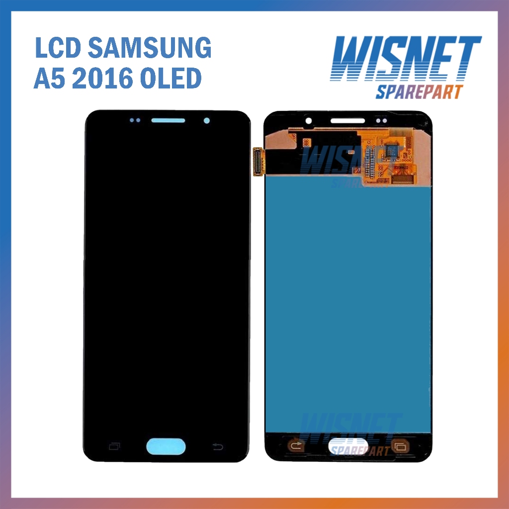 Grosir LCD Samsung A5 2016 OLED ORIGINAL 100% Fullset Touchscreen Garansi 1 Bulan + Packing Bubble