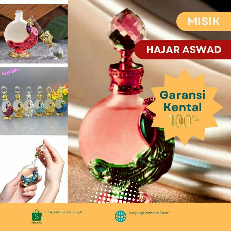 MINYAK HAJAR ASWAD/HAJAR KABAH ASLI MURNI KENTAL KUALITAS TERBAIK