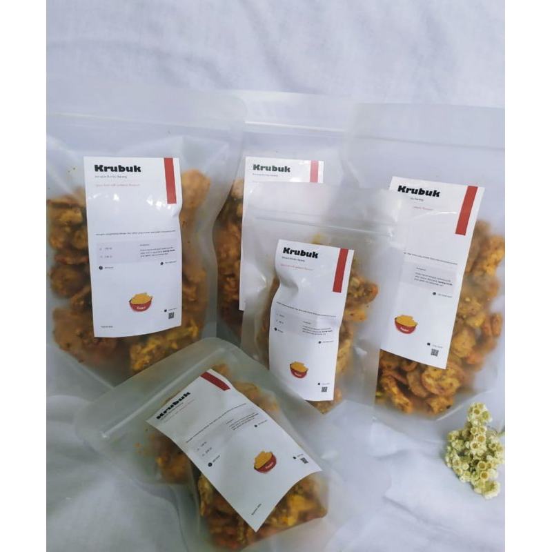 

KRUBUK - Kerupuk Bumbu Kacang 50 Gram