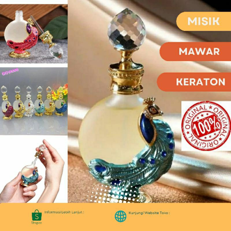 MAWAR/MINYAK MAWAR KERATON ASLI MURNI KUALITAS TERBAIK