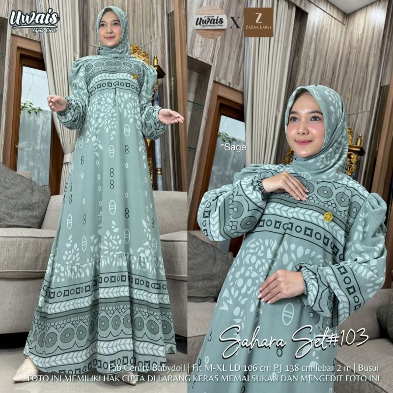 ( RESTOK ) GAMIS CERUTY BABYDOL AUZURA MAXY // SAHARA SET #103 // ANDINI SET #31 BUSUI ORI BY BY UWA
