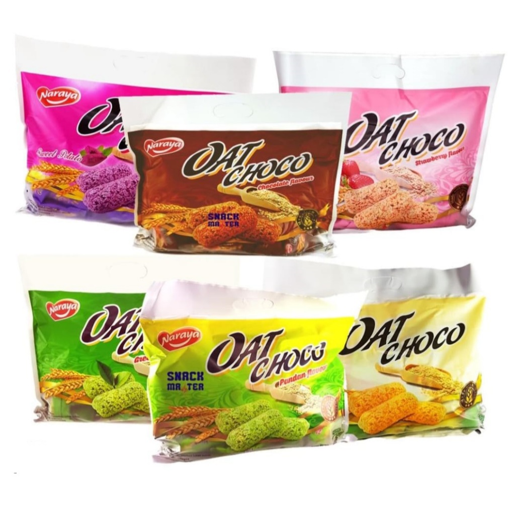 

Naraya Oat Choco Netto 400gr isi 40pcs x 10gr