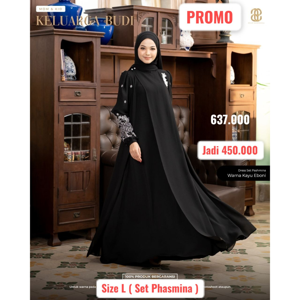 PROMO DRESS MOM KELUARGA BUDI II ORIGINAL BY PUAN INDONESIA