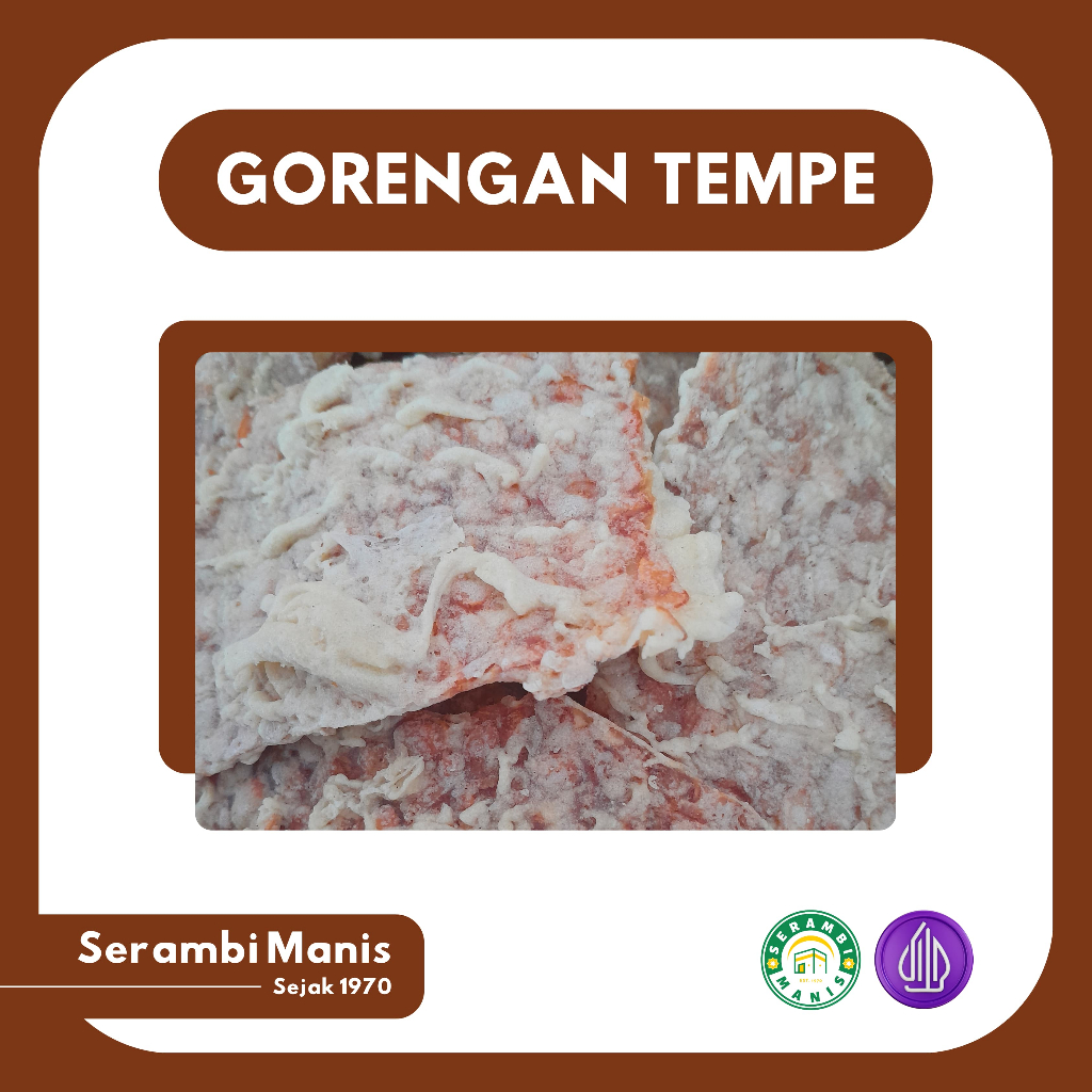 

Gorengan Tempe / Keripik Tempe | Makanan Snack Kiloan | Makanana Ringan Murah