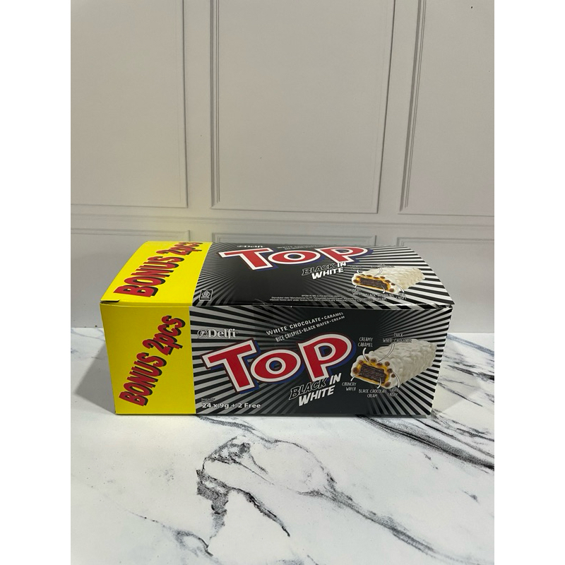 

TOP 1000 biskuit coklat box wafer top 26x9gram delfi BONUS dalam box