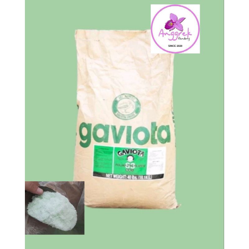 pupuk gaviota 63 pertumbuhan berat 10 kg