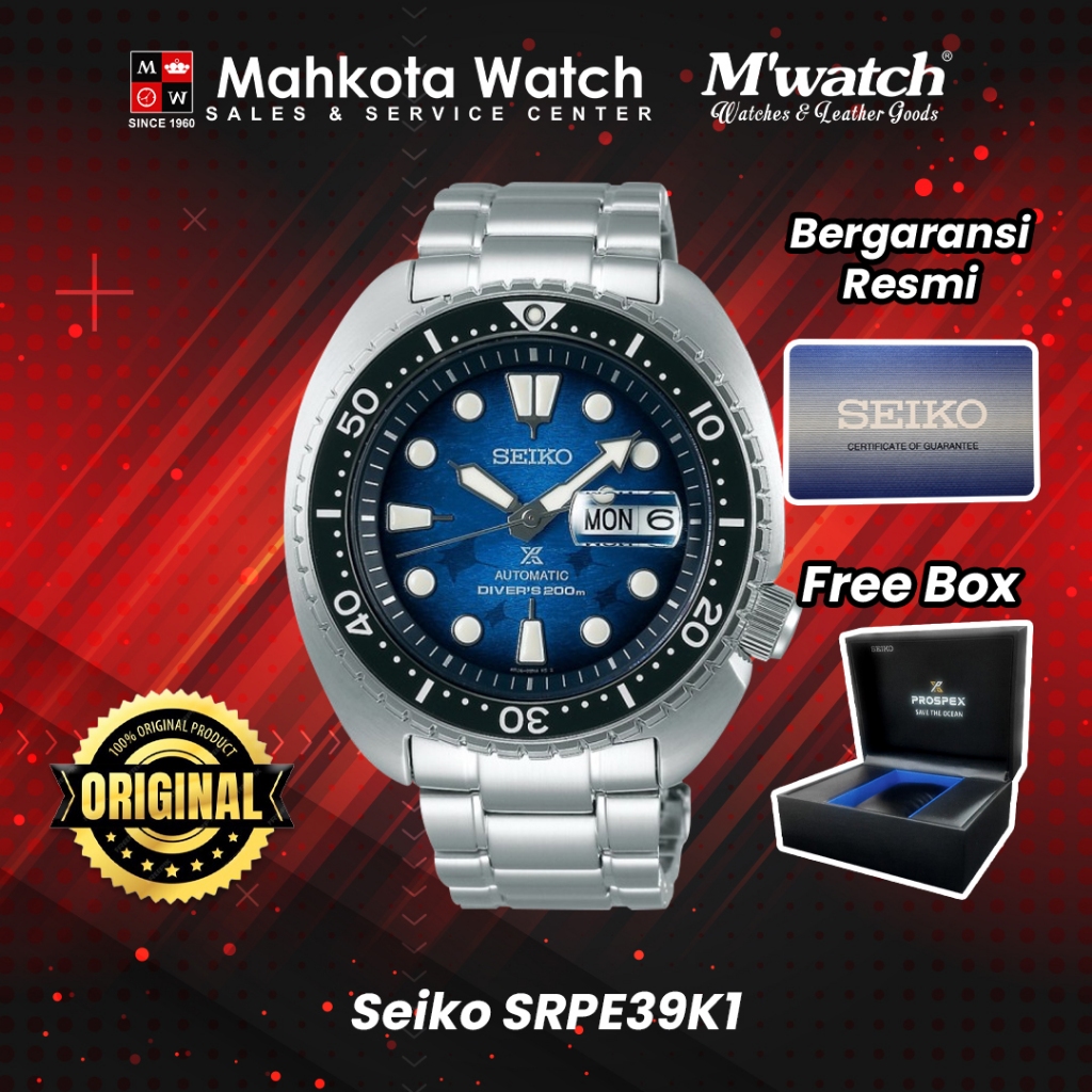 JAM TANGAN PRIA SEIKO SRPE39K1 ORIGINAL