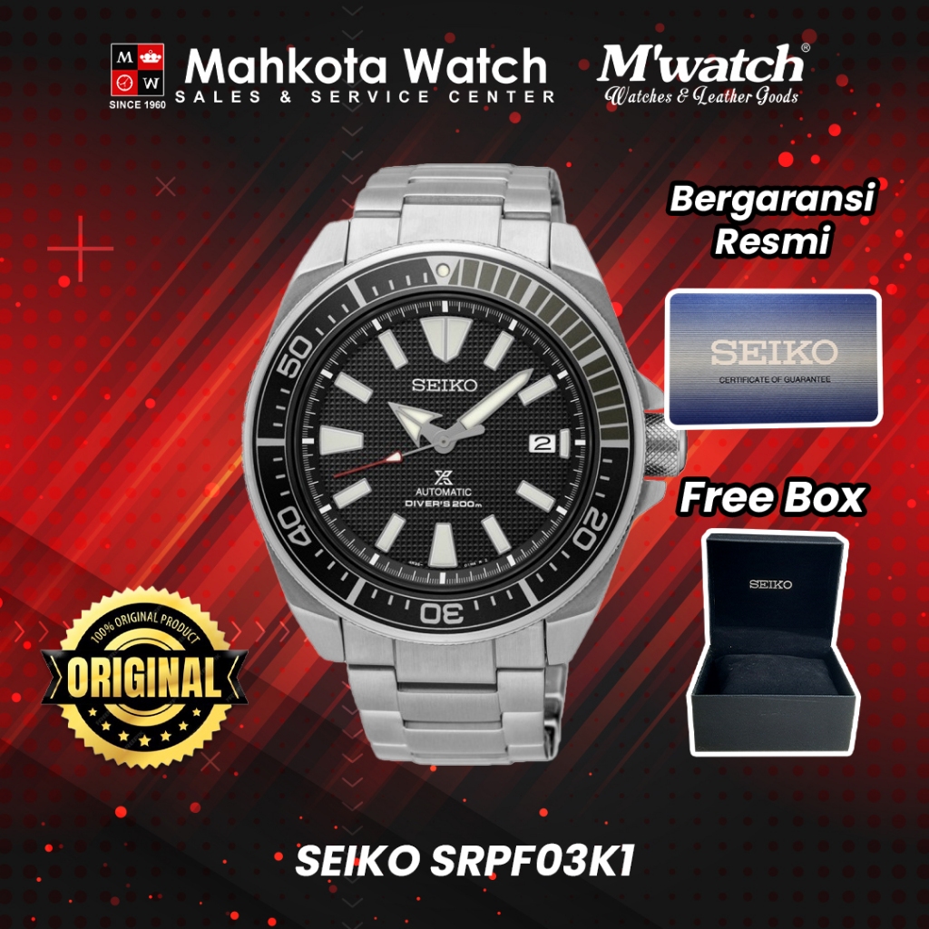 JAM TANGAN PRIA SEIKO SRPF03K1 ORIGINAL
