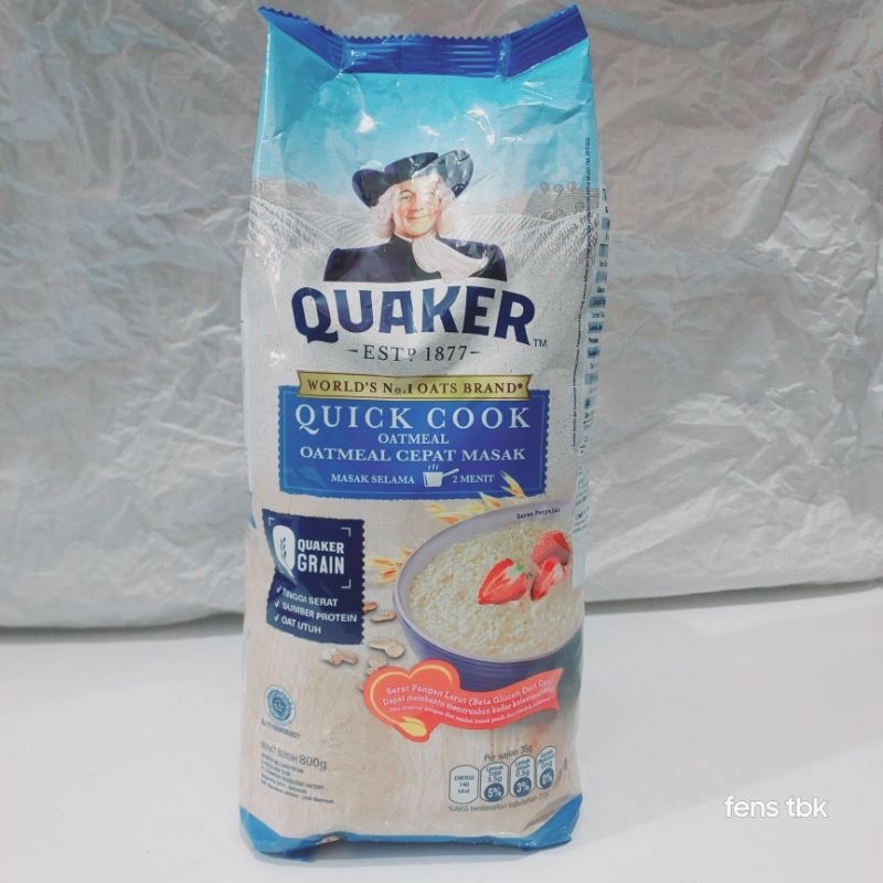 

QUAKER OAT QUICK COOK 800 GR