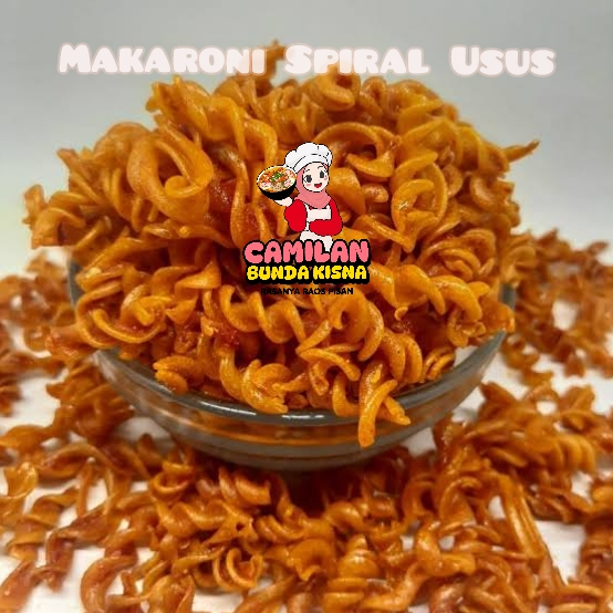 

Makaroni Spiral Usus Pedas Daun Jeruk 500 Gram