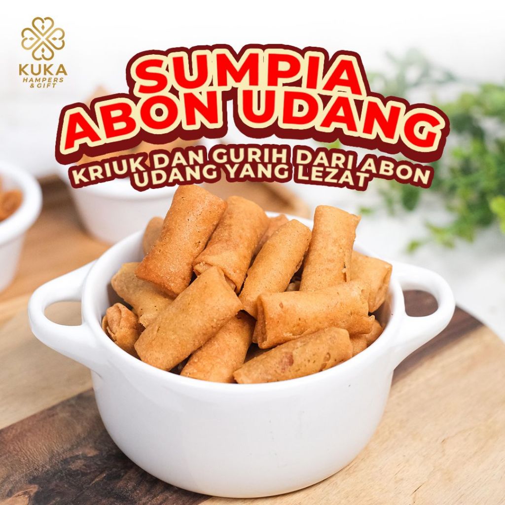 

Sumpia Abon Udang / Keripik Gurih Sumpia Udang Premium Cemilan 280gr