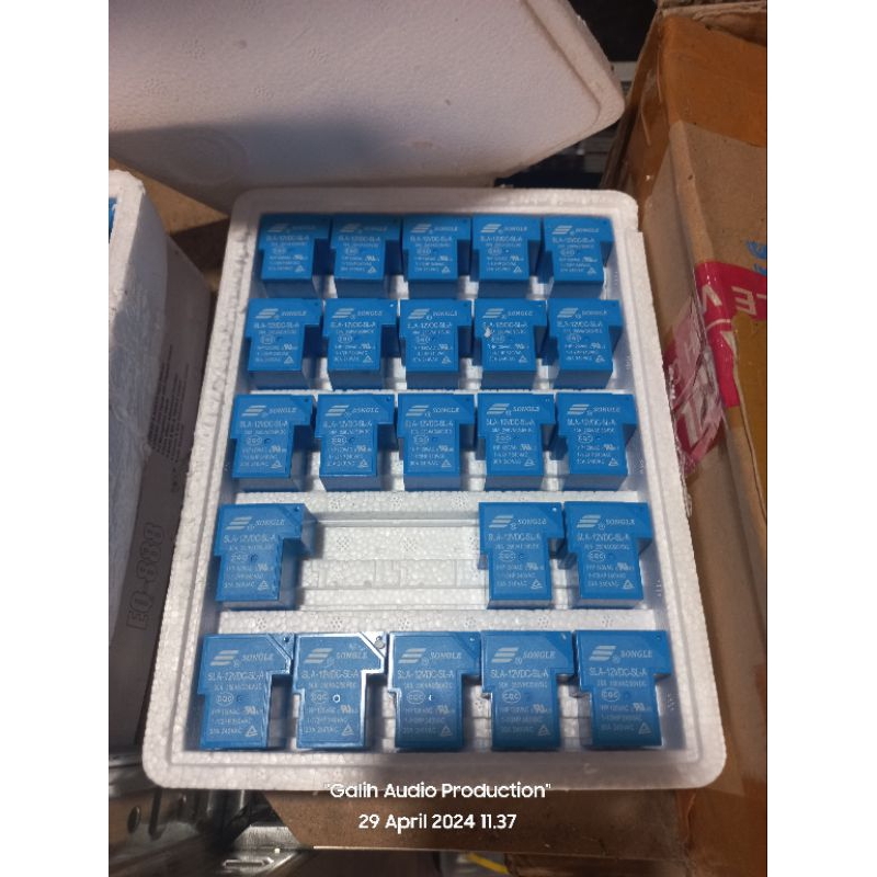 Relay Songle 6 Kaki 12V