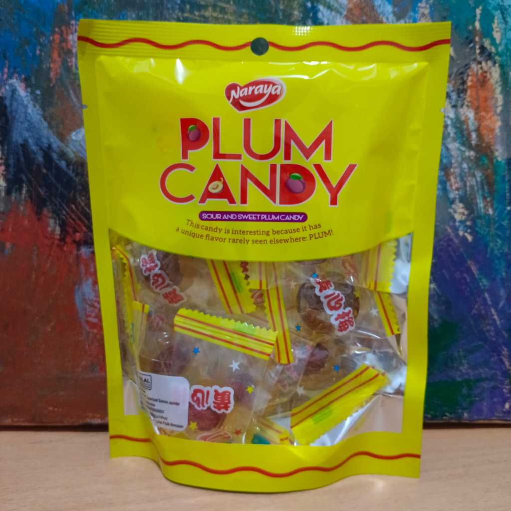 

NARAYA 100gr PLUM CANDY KIAMBOI KIAMBOY SOUR AND SWEET CANDY est. 11pcs