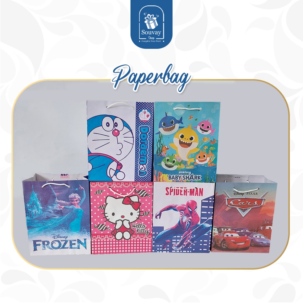 

1PCS - PAPERBAG - Tas Kado Goodiebag Snack Box , Dus Snack Ulang Tahun Anak Kotak Snack Ulang Tahun Gable Box Paperbag Souvenir Ulang Tahun Anak Box Dino Perlengkapan Pesta Murah Meriah