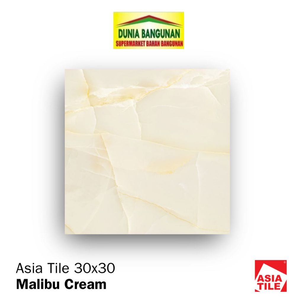Asia Tile Malibu Cream KWC 30X30 Keramik Lantai