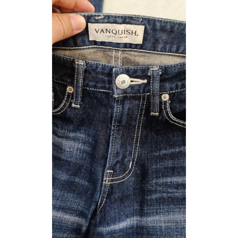 Jeans Vanquish size 30 made in japan mulus