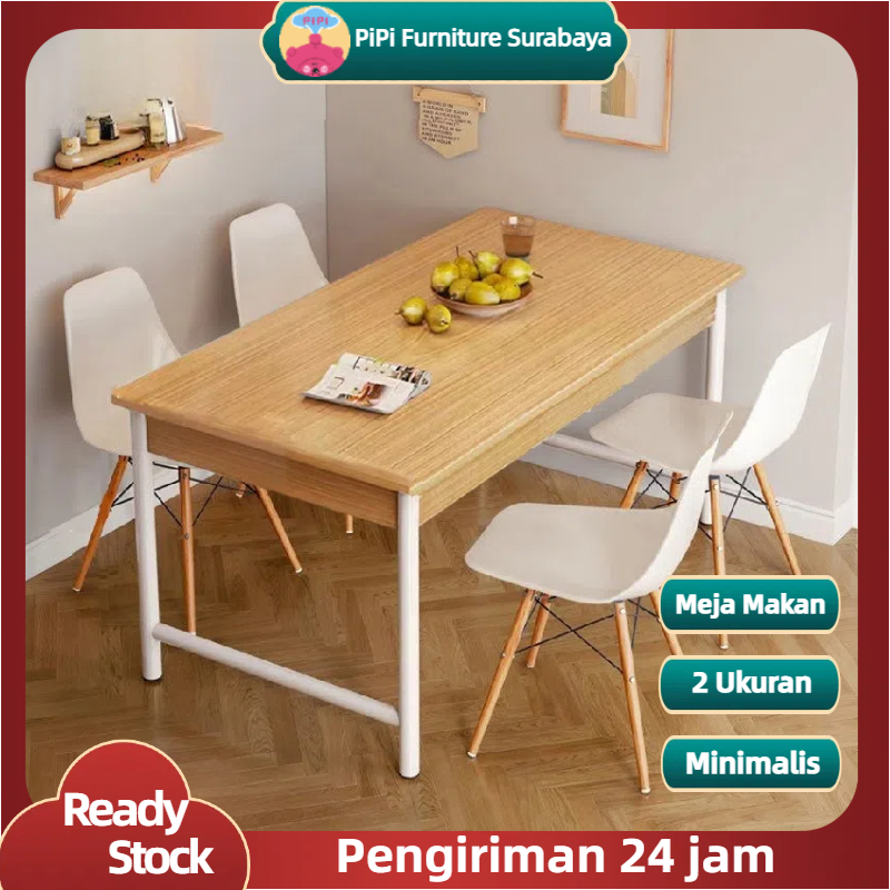 PIPI FURNITURE MEJA MAKAN / MEJA MAKAN MINIMALIS / MEJA MINIMALIS MULTIFUNGSI / MEJA MAKAN SET /