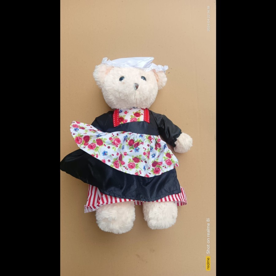 Boneka Teddy Bear Kostum Holland Preloved