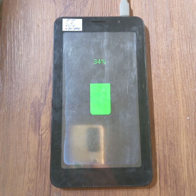 Mesin tab advan X 70 pro hidup minus lcd