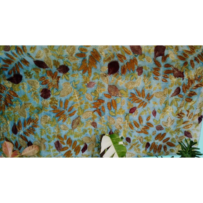 kain batik ecoprint kain katun