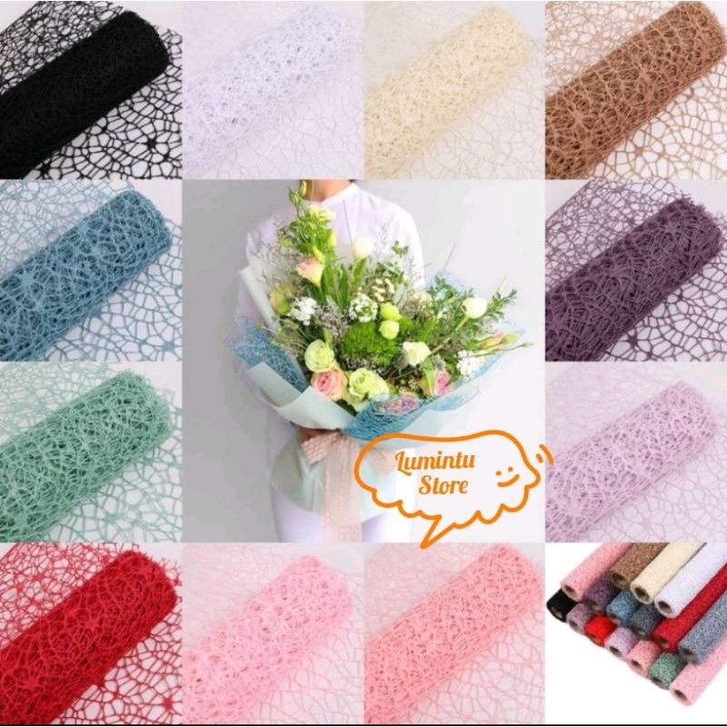 

Poly Net Round Korean Mesh Spiderman Roll Kertas Jaring Bulat Buket Hampers Flower Wrapping Paper Circle Kertas Jaring Buket Bunga Kertas Buket Jaring Kertas Bouquet Korean Jaring Circle Mash