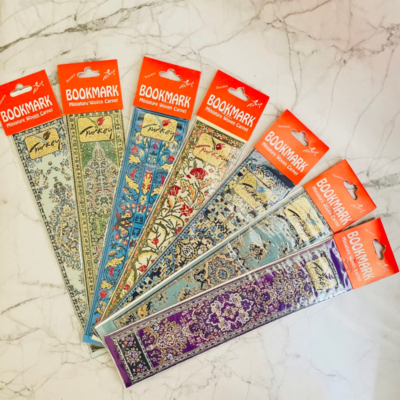 

Bookmark/Pembatas Buku Kain Khas Turki