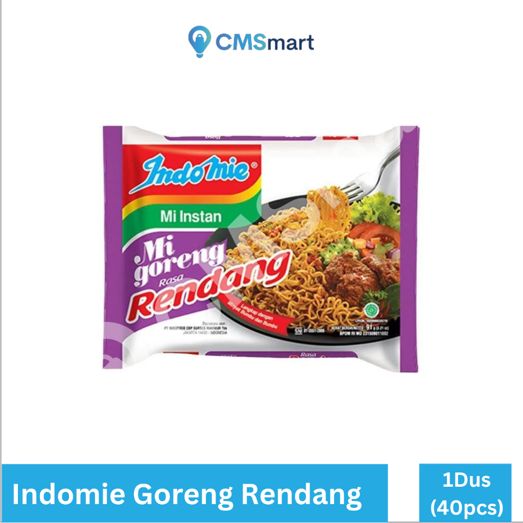 

Indomie Goreng Rendang 90gr 1 Dus