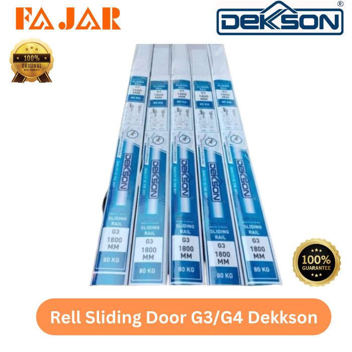 Rel Sliding Door Dekkson G3/G4 Original - Rel Pintu Geser
