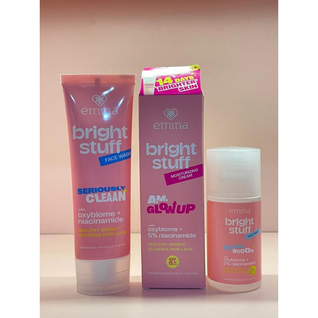 Emina Paket Bright Stuff (3pcs) / Mencerahkan