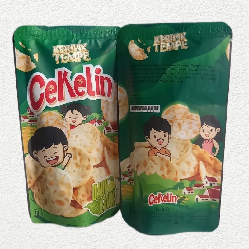 

Keripik Tempe Daun Jeruk Cekelin 50g