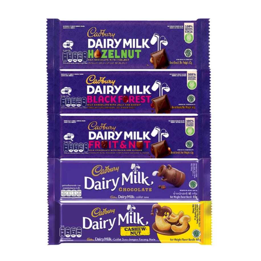 

⭐ COKLAT ⭐ Cadbury Dairy Milk 62gr