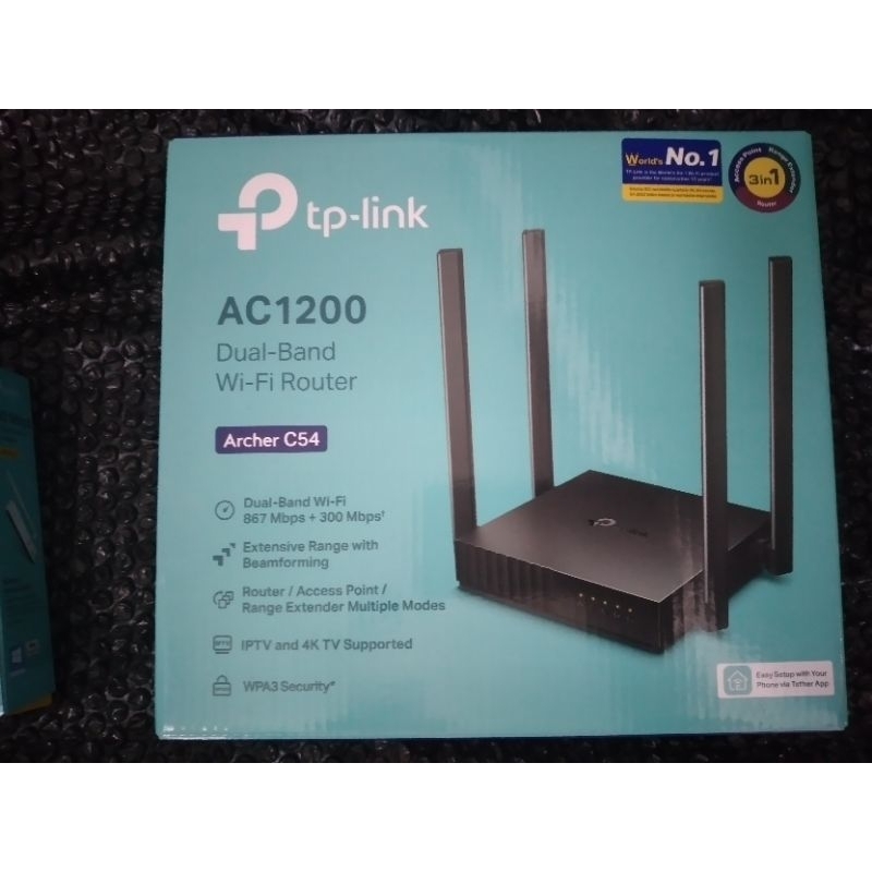 TP LINK AC 1200 REPEATER - ROUTER - WIFI
