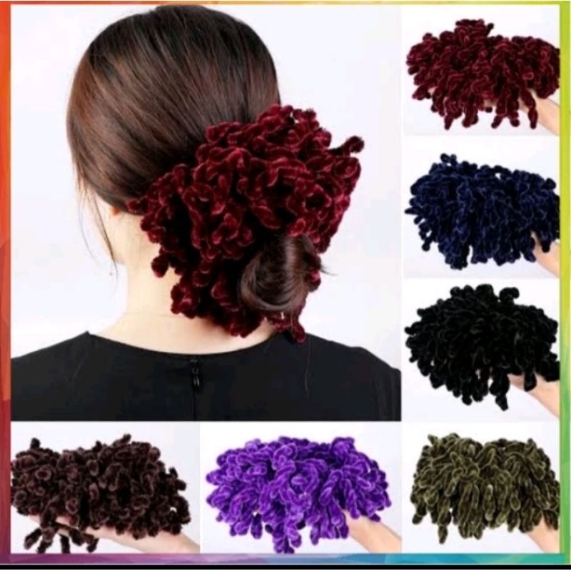 ikat rambut kuncir rambut ubur ubur ikat rambut gurita