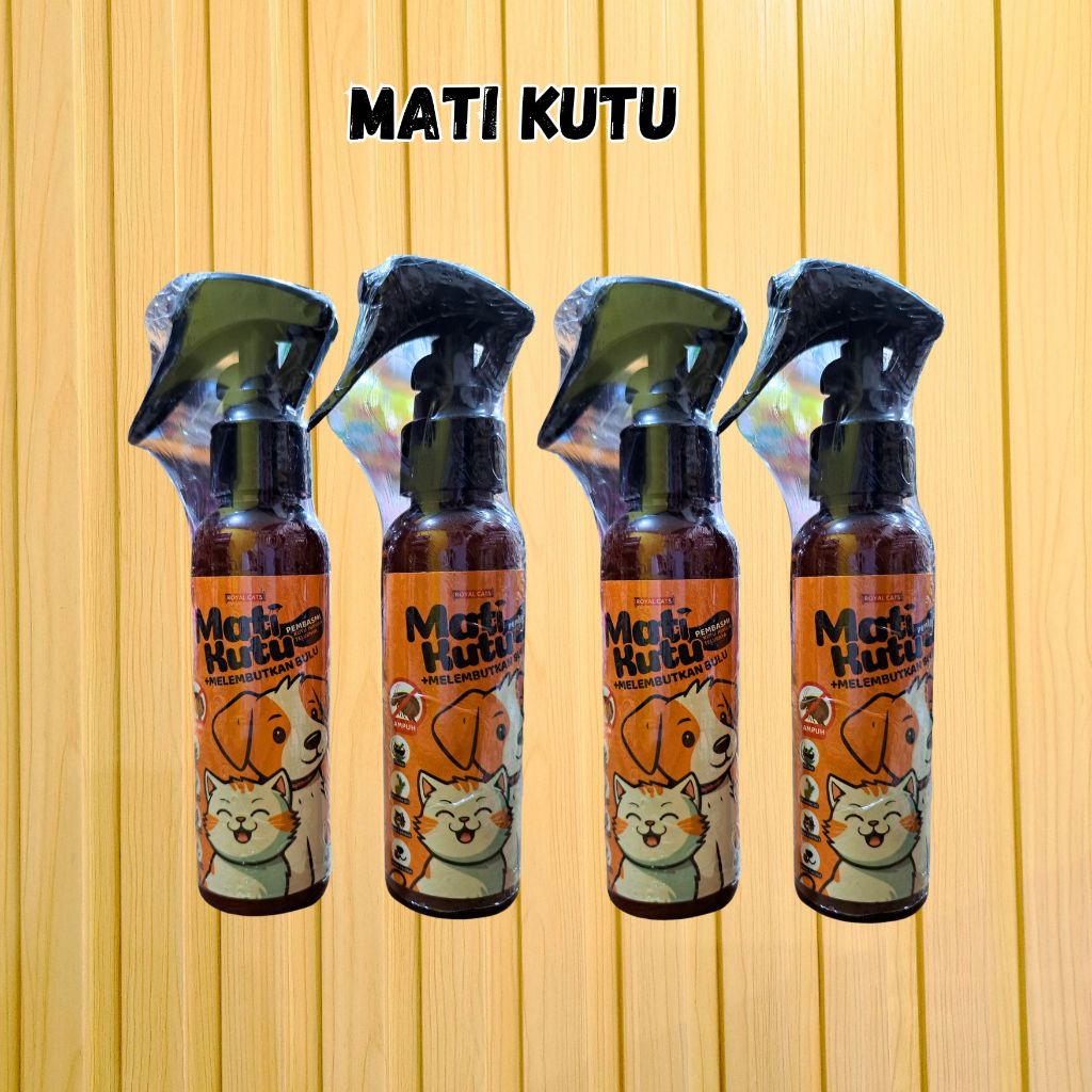Mati Kutu Spray - Obat Anti Kutu Kucing Anjing Obat Kutu Anjing Obat Kutu Kucing