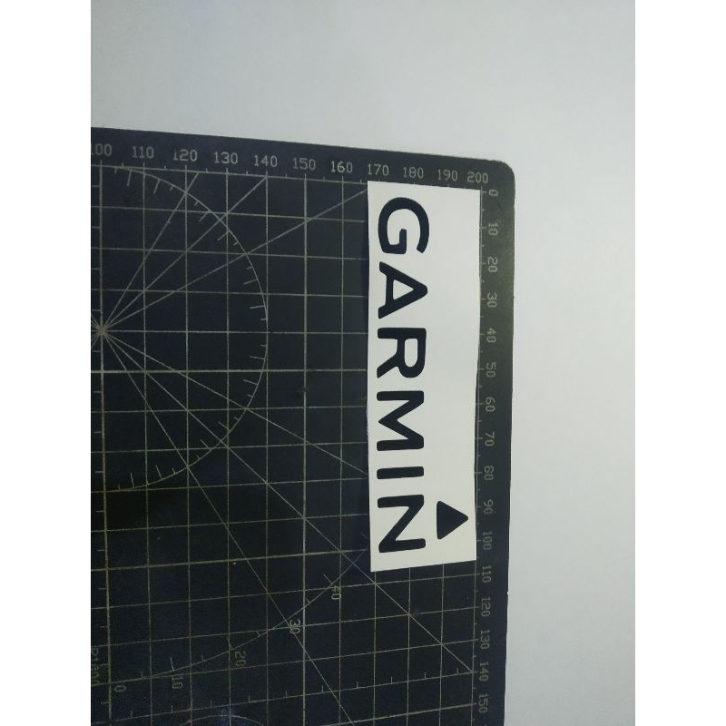

cutting stiker garmin