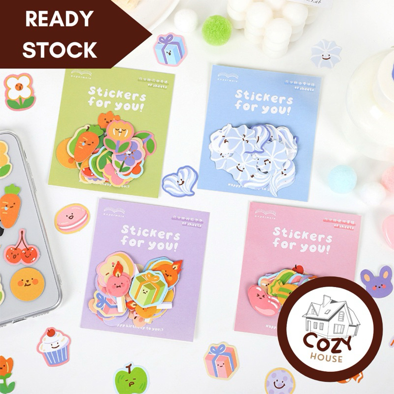 

20 pcs/bag Lucu Kartun PVC Tahan Air Diary Scrapbooking DIY Stiker Dekoratif STICKER DECO | 45 PCS STICKER DECO | STICKER VIRAL | STICKER KOREA | STICKER BOX